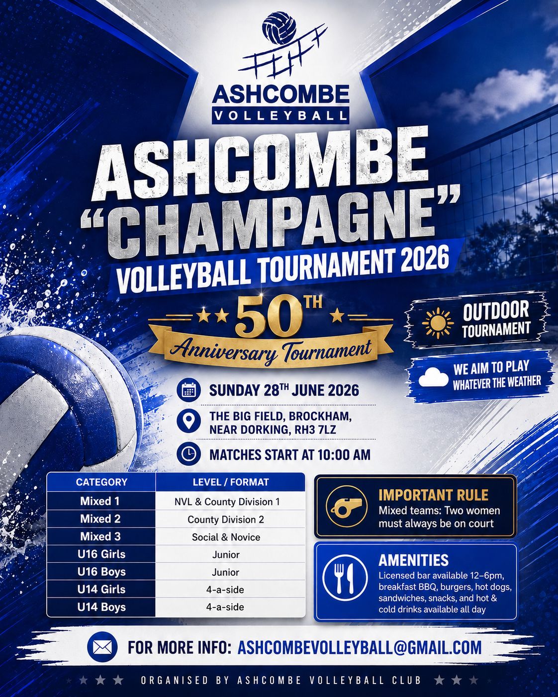 Ashcombe Champagne Tournament